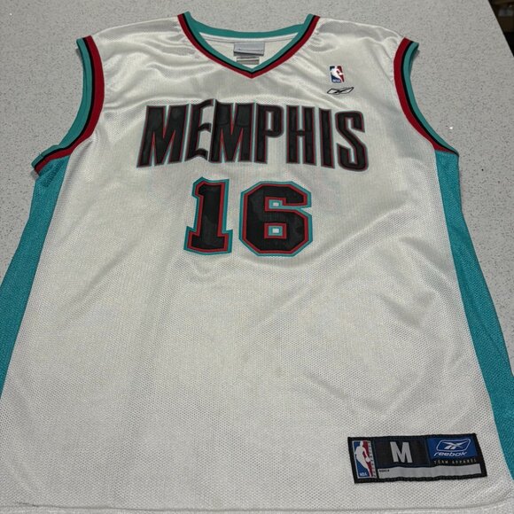 Vintage Reebok NBA Memphis Grizzlies Pau Gasol - Picture 2 of 5